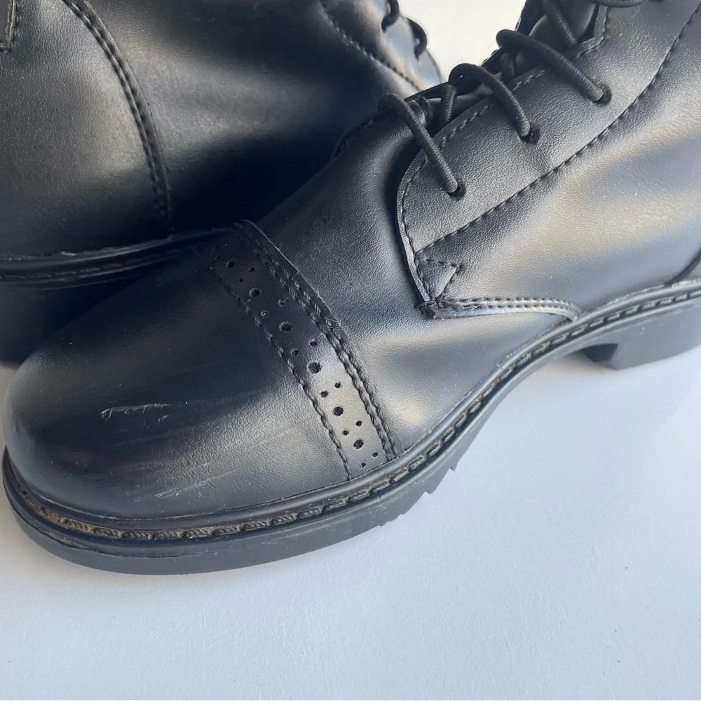 Kids TuffRider Black Lace-Up Riding Boots